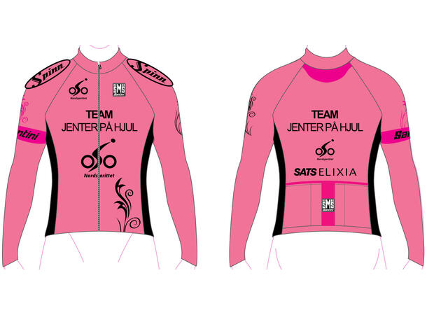 Jakke med windstopper, Jenter på hjul XS 